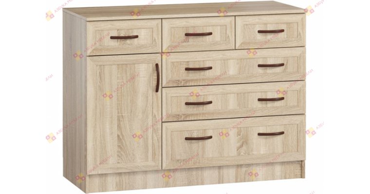 Комод №6 МДФ Экономный